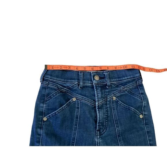 Express High Waisted Hyper Stretch Ankle Legging High Rise Jeans Everyday Casual - Picture 8 of 10